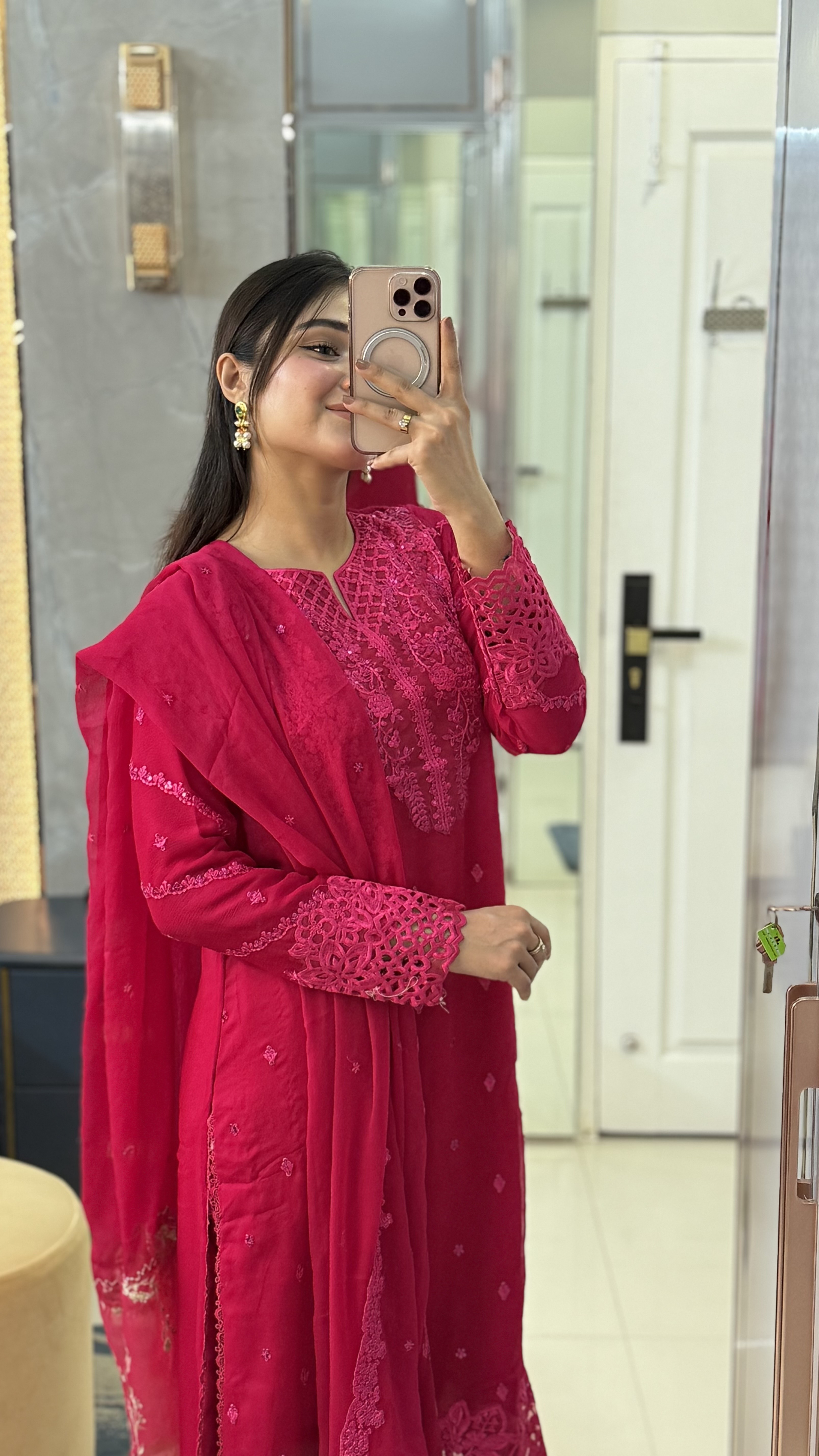 Deep Raspberry Color Dress Azure deep raspberry chiffon dress